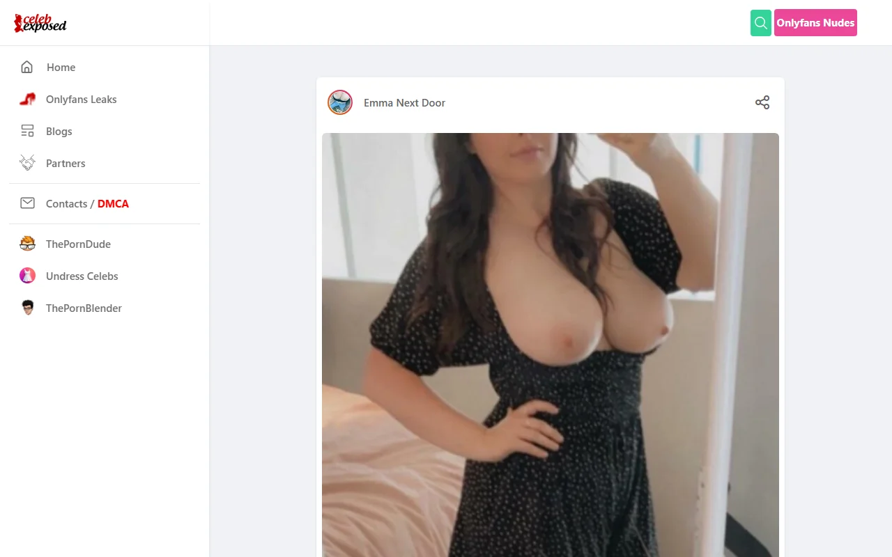 Screenshot: Celebexposed Screenshot of Celebexposed